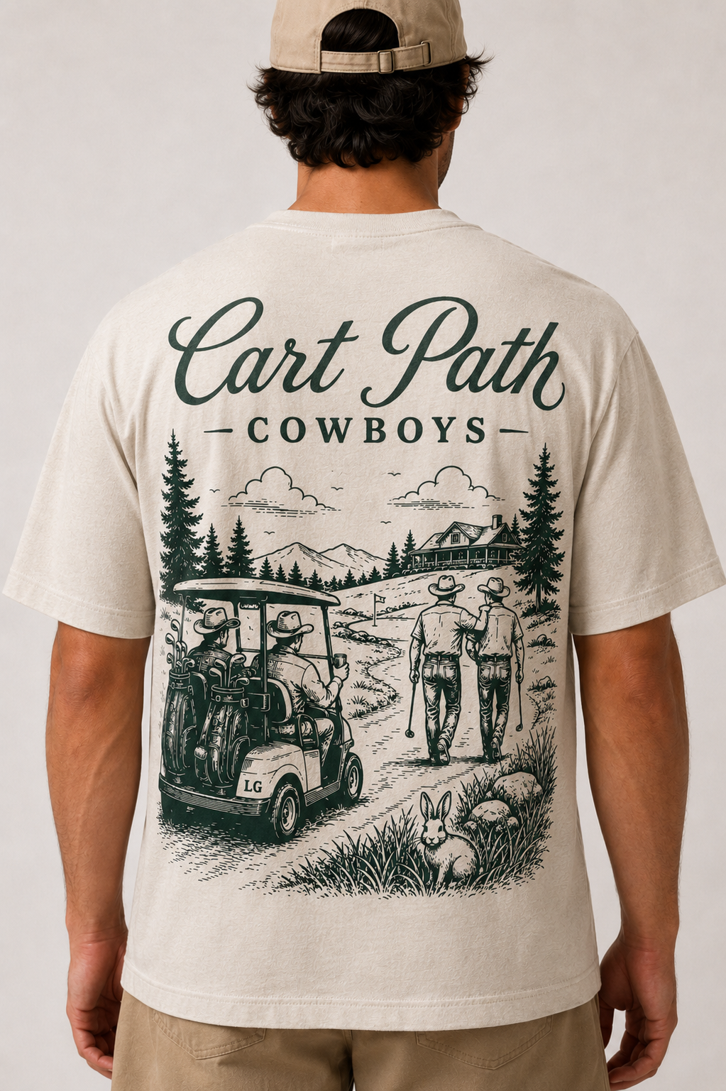 Cart Path Cowboys Tee