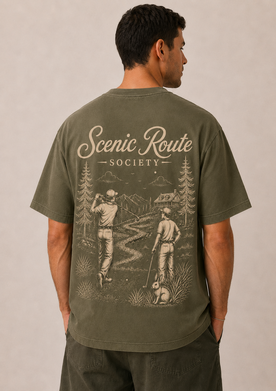 Scenic Route Society Tee